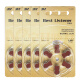 
Hearing aid accessories Best Listener Beilingmei button battery made in the UK 10 13 312 675 312 (5 version 30 tablets)