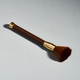 Xiangmingtang Retro Black Sandalwood Pot Keeping Pen Tea Ceremony Six Gentlemen Tea Table Sweeping Brush Kung Fu Tea Set Parts Rosewood Tea Brush Ebony Copper Wood Pot Keeping Pen