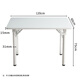 Chibalun folding table computer table desktop folding desk home study table office training table 120*60