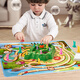 Wild Knight Rabbit Trap Checkers Puzzle Children's Toys Tabletop Game Logical Thinking Interactive Adventure Birthday Gift