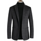 XIKEJIE (XIKEJIE) Light Luxury Luxury Men's Suit Men's Plaid Wool Wool Wool Wool Business Casual Single Traje aristocrático aristocrático Gris [Caja de regalo de alta gama Auténtica] L 175 [Caja de regalo de alta gama Auténtica]