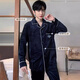 Antarctic pajamas men's autumn and winter flannel day warm thickened velvet couple pajamas home wear pajama pants set 2XL