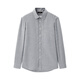 YOUNGOR shirt men's warm liner shirt spring new long-sleeved shirt men's shirt multi-wear light business VLBN129744DBA light gray 42