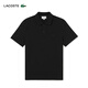 Lacoste French Crocodile Herren Mode pendeln einfache lockere lässige klassische klassische Kurzärmel-Polo-Hemd PH6232 031/Black L 5