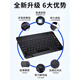 Wireless bluetooth keyboard tablet suitable for ipad tablet matepad mouse set oppo5 small new pad computer office mist blue square backlit bluetooth keyboard + rechargeable bluetooth mouse wireless keyboard and mouse set