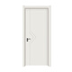 Renjuyi Bedroom Door Wooden Door Interior Door Full Set Solid Wood Composite Interior Door Customized Set Paint-Free Hotel Paint Room Door Red