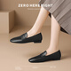 ZHR Loafers Женщины поездка в стиле удобная плоская одиночная обувь женщин модная кожа