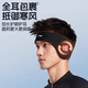 Li Ning (LI-NING) Warm headband, earmuffs, anti-cold and antifreeze ears for men, outdoor cycling, cycling and running, sweat-absorbent headband, forehead protector for women, winter, widened German velvet headband, warm forehead protector/skin-friendly and soft/fixing broken hair