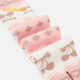 Balabala children's scarf girls' woolen knitted scarf winter warm, sweet and cute pink 60001 110cm
