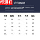 Hengyuanxiang brand high-end men's clothing, middle-aged and elderly knitted sweater cardigan jacket, men's autumn and winter wool knitted sweater plus velvet thickened zipper stand collar, light gray XXXL