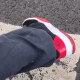耐克（NIKE）女鞋Air Jordan大童鞋Max Aura 小康扣休闲缓震篮球鞋运动鞋 AQ9214-006黑红 35.5