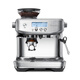 【8成新】铂富（Breville）BES878 半自动意式咖啡机 家用咖啡粉制作 多功能咖啡机 流光银 Brushed Stainless Steel