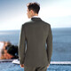 Vicutu Herrenanzug rein Wolljacke Business Formale Wear VBS21112010 Grau 180/96a