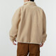Nike (Nike) Offizielle Herrenkleidung 2025 Frühling Neue Sportbekleidung Imitation Lamm Velvet Stand Halsband Casual Warm Jacket Jacket FZ6194-126 2xl 185 (Empfohlen 150-170jin [Jin gleich 0,5 kg]))