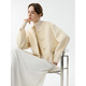 Fan Silan's new Chinese round neck small fragrance atmosphere wool coat 2024 winter new coat 14224 red XS