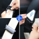 [Same Day Delivery] Child Seat Belt Strap Car Seat Belt Adjustment Fixer Seat Anti-Strangle Protective Cover Supplies Black Technology Customized Seat Belt Fixer [Gray]