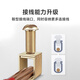 NVC Leshi Electrician Switch socket Four-position five-hole socket Type 118 concealed 20-hole socket Ivory white
