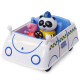 Peppa Pig toys Peppa Pig doll family scene set Playing house children girl gift Peppa Pig happy police car