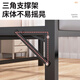 Yaoying (pas d'installation) lit pliant lit simple lit offension de lit de lunch maison lit simple lit accompagnant lit dur planter li lit yyc18 sac modulant sac à double lit à double tête-1,2 mètres de large