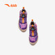Anta-Kinder-Turnschuhe Herrenschuhe 2025 Neue Knopfpolstere Anti-Rutsch-Basketballschuhe [zusätzliche Form] Lila/Lila/Noya Purple 9901-3 30