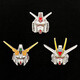 Lemiao gundam robot traje móvil broche nuevo personalidad moderna linda insignia japonesa caricatura pin pareja accesorios A2645-1 cabezal robot A24-205