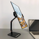 Portable screen monitor stand vertical screen secondary screen 15 expansion screen VESA rotating lifting pad universal bracket arm (medium and low limit recommended) black - clip-on - portable screen/tablet/mobile phone universal