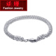 Tan Jin PT950 platinum bracelet for men, platinum faucet bracelet, fashionable new bracelet as a gift for boyfriend, weighs about 30.12 grams, is about 20 centimeters long, is about 4.6m thick