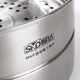 Shunda (SND) combination cover and bottom single-layer multi-purpose pot soup pot 304 stainless steel steamer gas induction cooker universal pot 24cm