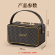 SADA Saida K18 outdoor Bluetooth speaker high power with microphone portable portable square dance singing karaoke stage guitar instrument audio teaching conference amplifier speaker