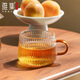Yaji tea cup, ridge shadow tea cup, heat-resistant transparent small tea cup, petty bourgeoisie cup, tea cup, kung fu tea set, tea set accessories