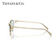 TIFFANY & CO.蒂芙尼 太阳镜女款光感变色墨镜猫眼形渐变色眼镜0TF3095 光致变色镜片/淡金色镜腿6196MF 61