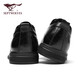 Septwolves Leather Shoes Men's Winter 2025 New First Layer Cowhide Soft Sole Formal Business Shoes Genuine Leather British Style Casual Leather Shoes Black 39