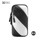 Sinofan sports running mobile phone arm bag for men and women outdoor fitness running equipment mobile phone carrying container bag mobile phone bag wrist cover color matching arm bag black gray