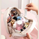 Ono Sieben-Tage-Make-up-Tasche für Frauen tragbare neue tragbare Reise mit großer Kapazität Reisen Toilettenartikel und Hautpflegeprodukte sortieren Aufbewahrungsbeutel großer Schalenbeutel [Milch weiß] 23*22*9