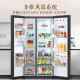 
LG 655-liter double door refrigerator double door air-cooled frost-free energy-saving frequency conversion multi-dimensional air curtain clean and fresh, anti-fingerprint tempered glass door ultra-thin large capacity household [Shop selection recommendation] White S652GTW16B