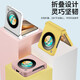 捷威丘适用努比亚flip手机壳新款nubia flip折叠屏磨砂NX724J全包防摔保护套中兴filp男纯色fiip外壳 【静夜黑】 二段分体款 努比亚nubia Flip