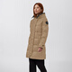 加拿大鹅（Canada Goose）Shelburne 女士黑标缎面派克大衣大鹅羽绒服 经典升级 3802WB1 1483 沙漠色 M