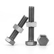 XMSJM12 Hexagonal Titanium Screw Nut Set TA2 Pure Titanium Bolt*20/25/30/35/40/45/50-150 M12130 with 1 female