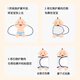 Magnet Cute Baby Anti-Shocking Sleeping Bag Newborn Swallowing Swallowing Scarf Two-Purpose Swabbing Scarf Soothing Baby Sleeping Artifact 35*80cm2
