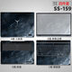 Kakayu convient au film 2025 Lenovo Saveur Y9000p Black Myth Wukong Esports Game R9000P Computer Computer Sticker Y7000 Pattern de protection de cas pour ordinateur portable KK-723 ABCD Surface + Film de clavier + film tempéré HD