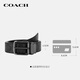 蔻驰（COACH）【品牌直供】男士腰带卡包礼盒套装拼色PVC配皮CW351QBMI5