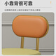 Tianxinglong Stool Home Dining Chair Back Chair Light Luxury Dressing Stool Upholstered Square Stool Dining Table Stool High Stool Bar Chair Plastic Stool F2 Gold Back-Pure Gray