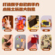 得力(deli)2斤装白色陶泥石塑粘土套装diy手工陶艺雕塑风干免烤袋装附12色水粉颜料和调色盘儿童生日礼物