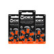 Accesorios especiales para Weiting Hearing Ayures Battery Botón original Electronics A13A10A312A675 Siemens Asu Sheng Peak Power Weiting A13 [5 tableros 30 piezas]