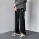 阿迪达斯 （adidas）裤子男裤 2025年夏季男士休闲长裤加绒保暖卫裤跑步运动裤男 GK9273/针织直筒 2XL