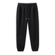 GENIOLAMODE Ao Ruipeng endorsed velvet pants men's winter thickened casual pants men's ankle-length cotton pants black 2XL
