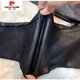 皮尔卡丹（pierre cardin）加绒皮裤女秋冬新款高腰外穿打底裤哑光显瘦紧身小脚铅笔裤子 现货/系带皮裤【9921款】 加绒 S 【80-95斤】卡码往大拍
