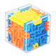 Rubik's Cube Unlock/Level Battle/Maze/Stress Reduction Children's Rolling Ball Maze Desktop Game 3D Stand-up Three-dimensional Maze 50