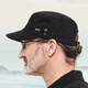 Ben youth hat men's middle-aged and elderly flat-top hat outdoor leisure sports outdoor fishing baseball cap dad father duck hat black adjustable