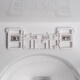 Yusenyi Universal Old-Art-u-förmige Toilettenabdeckung verdickte langsame Toilettenkarton U-förmig 1047